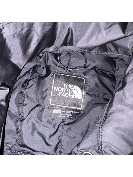 The North Face Black Fill Down 600 Jacket Woman’s Long Med Puffer Thermoball Eco - Picture 6 of 8